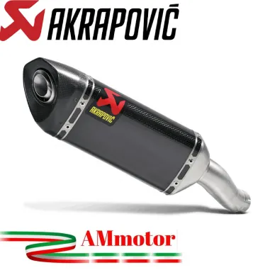 Akrapovic Yamaha Yzf R25 14 - 2015 Terminale Di Scarico Slip-On Carbonio Moto Omologato