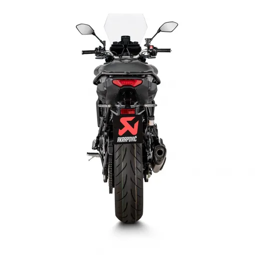 Akrapovic Yamaha Tracer 9 GT Impianto Di Scarico Completo Racing Line Terminale Titanio Moto Omologato