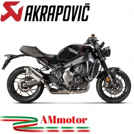 Akrapovic Yamaha Xsr 900 2022 Impianto Di Scarico Completo Racing Line Terminale Titanio Moto Omologato 2