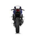 Akrapovic Yamaha R3 2022 Terminale Di Scarico Slip-On Titanio Moto Racing