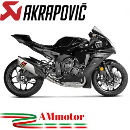 Akrapovic Yamaha Yzf 1000 R1 15 - 2022 Impianto Di Scarico Completo Racing Line Terminale Collettori In Titanio Moto 2