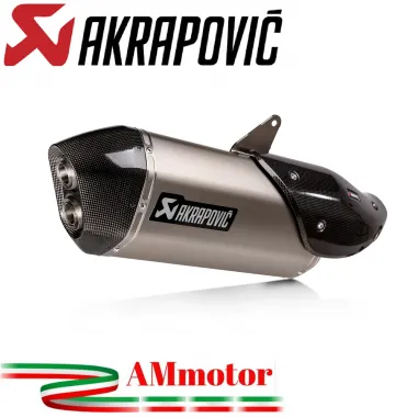 Akrapovic Harley Davidson Pan America 1250 Terminale Di Scarico Slip-On Line Titanio Moto Omologato