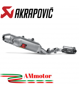 Akrapovic Honda Crf 250 R 14 - 2015 Scarico Completo Evolution Line Terminale Collettore Titanio Moto