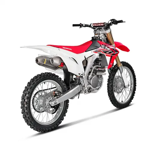 Akrapovic Honda Crf 250 R 16 - 2017 Scarico Completo Evolution Line Terminale Collettore Titanio Moto