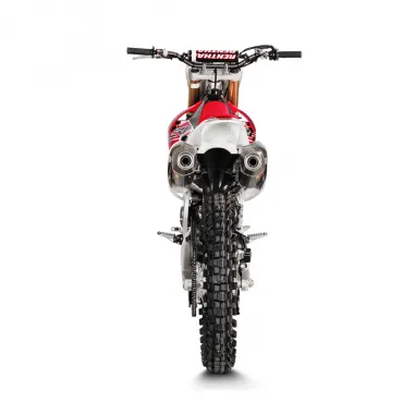 Akrapovic Honda Crf 250 R 16 - 2017 Scarico Completo Racing Line Collettore Inox Moto