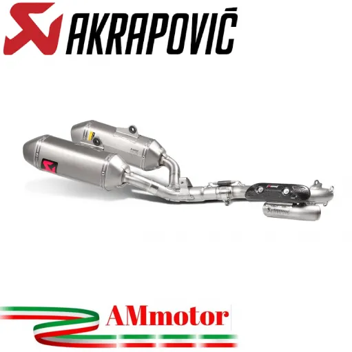Akrapovic Honda Crf 250 R 16 - 2017 Scarico Completo Racing Line Collettore Inox Moto