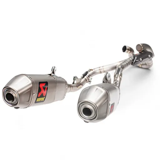 Akrapovic Honda Crf 450 R 17 - 2020 Scarico Completo Racing Line Collettore Inox Moto