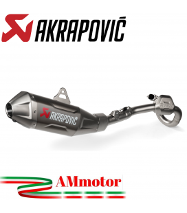 Akrapovic Honda Crf 450 R 21 - 2023 Scarico Completo Evolution Line Full Titanio Moto