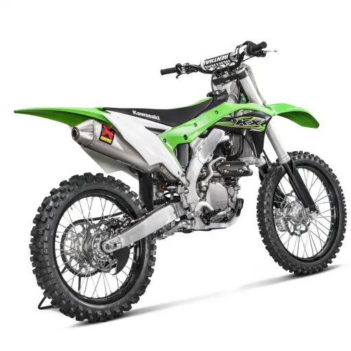 Akrapovic Kawasaki KX 250 F 17 - 2023 Scarico Completo Evolution Line Full Titanio Moto