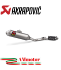 Akrapovic Kawasaki KX 250 F 17 - 2023 Scarico Completo Evolution Line Full Titanio Moto