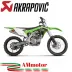 Akrapovic Kawasaki KX 250 F 17 - 2023 Scarico Completo Racing Line Collettori Inox Moto