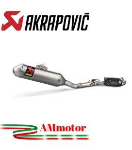 Akrapovic Kawasaki KX 250 F 17 - 2023 Scarico Completo Racing Line Collettori Inox Moto