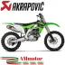 Akrapovic Kawasaki KX 450 F 19 - 2022 Scarico Completo Evolution Line Full Titanio Moto