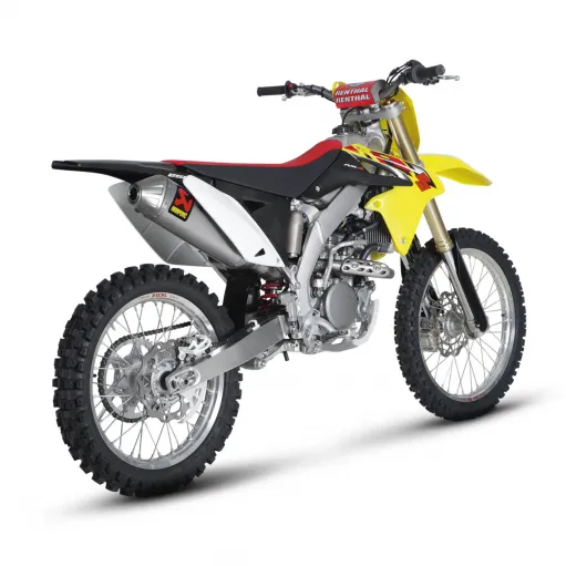 Akrapovic Suzuki RM Z 250 10 - 2018 Terminale Di Scarico Slip-On Line Titanio Moto