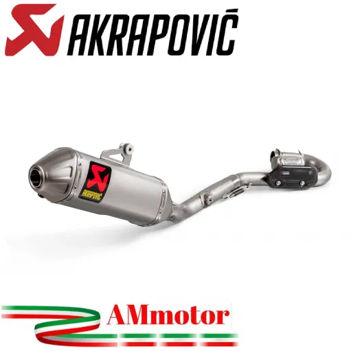 Akrapovic Suzuki Rm Z 450 18 - 2023 Scarico Completo Evolution Line Full Titanio Moto