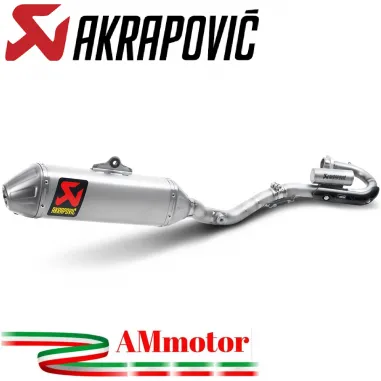 Akrapovic Yamaha YZ 250 F 10 - 2013 Scarico Completo Evolution Line Full Titanio Moto