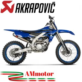 Akrapovic Yamaha YZ 250 F 19 - 2023 Scarico Completo Evolution Line Full Titanio Moto