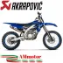 Akrapovic Yamaha YZ 250 F 19 - 2023 Scarico Completo Evolution Line Full Titanio Moto