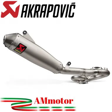 Akrapovic Fantic XXF 250 Scarico Completo Evolution Line Full Titanio Moto