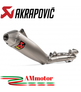 Akrapovic Fantic XXF 450 2022 Scarico Completo Evolution Line Full Titanio Moto