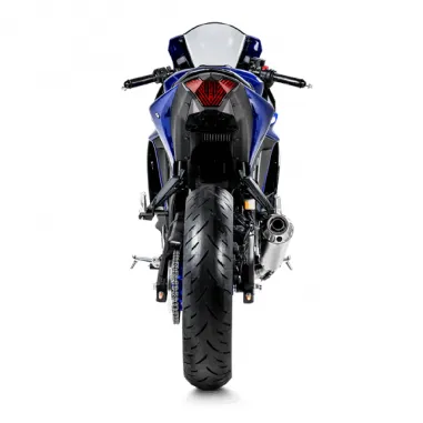 Akrapovic Yamaha Yzf R3 15 - 2021 Impianto Di Scarico Completo Racing Line Terminale Inox Moto