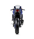 Akrapovic Yamaha Yzf R3 15 - 2016 Terminale Di Scarico Slip-On Carbonio Moto Omologato