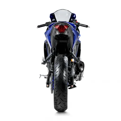 Akrapovic Yamaha Yzf R3 15 - 2016 Terminale Di Scarico Slip-On Carbonio Moto Omologato