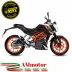 Scarico Completo Mivv Ktm 390 Duke 13 - 2016 Terminale Gp Inox Nero Moto