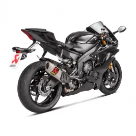 Akrapovic Yamaha Yzf R6 Terminale Di Scarico Slip-On Line Titanio Moto Omologato 2