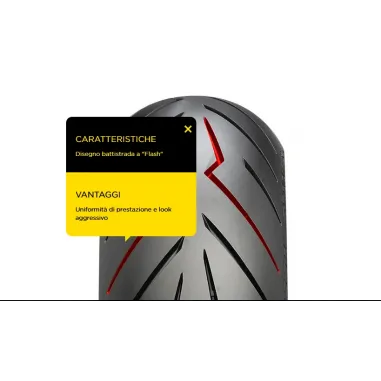 Diablo Rosso Scooter Pirelli Pneumatici 120 70 17 160 60 15 Coppia Gomme