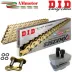 Catena DID 525 ZVMX2 120 Maglie Trasmissione Per Moto Oro Gold