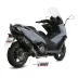 Scarico Completo Mivv Kymco AK 550 Terminale Speed Edge Inox Nero Moto Scooter