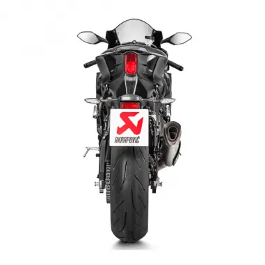 Akrapovic Yamaha Yzf R6 Terminale Di Scarico Slip-On Line Titanio Moto Omologato