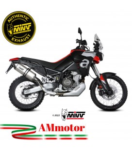 Mivv Aprilia Tuareg 660 Terminale Di Scarico Moto Marmitta Speed Edge Titanio