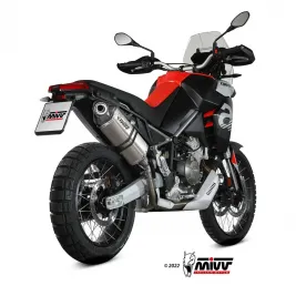 Mivv Aprilia Tuareg 660 Terminale Di Scarico Moto Marmitta Speed Edge Titanio 2