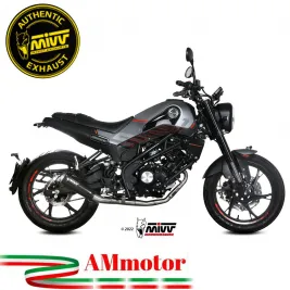 Scarico Completo Mivv Benelli Leoncino 125 Terminale X-M1 Inox Nero Per Moto