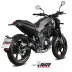 Scarico Completo Mivv Benelli Leoncino 125 Terminale X-M1 Inox Nero Per Moto