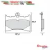Pastiglie Freno Brembo Aprilia Tuono V4 1100 RR Moto Anteriori 07BB37SA
