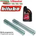 Kit Molle Forcella Bitubo Beverly 350 Sport Touring 2011 - 2014 Piaggio Scooter Progressive Incluso Olio