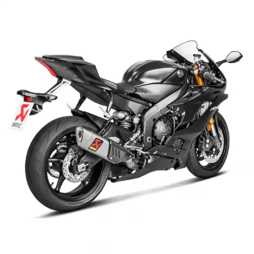 Akrapovic Yamaha Yzf R6 Impianto Di Scarico Completo Evolution Line Terminale Collettori Full Titanio Moto