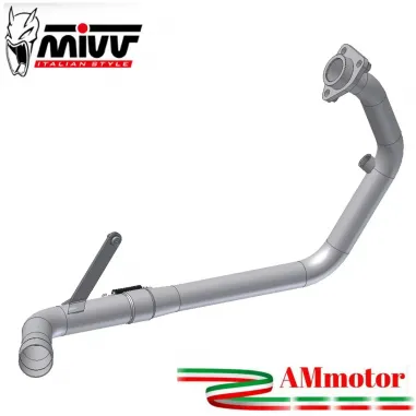 Mivv Tubo Elimina Kat Ktm 125 Duke 21 - 2023 Collettore Di Scarico Moto