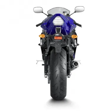 Akrapovic Yamaha Yzf R6 Terminale Di Scarico Slip-On Line Titanio Moto