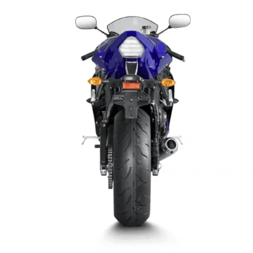 Akrapovic Yamaha Yzf R6 Terminale Di Scarico Slip-On Line Titanio Moto