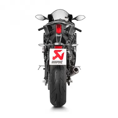 Akrapovic Yamaha Yzf R6 Terminale Di Scarico Slip-On Line Titanio Moto