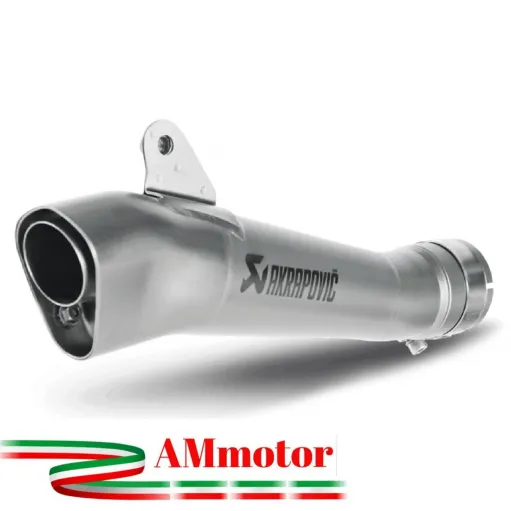 Akrapovic Yamaha Yzf R6 Terminale Di Scarico Megaphone Line Titanio Moto
