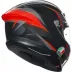 Casco Agv K6 S Slashcut Integrale Per Moto Bianco Nero Blu Lucido Visiera Max Pinlock