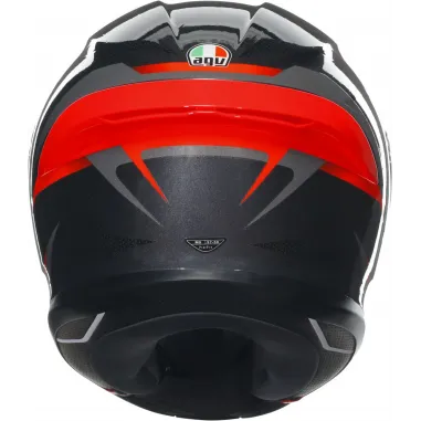 Casco Agv K6 S Slashcut Integrale Per Moto Bianco Nero Blu Lucido Visiera Max Pinlock