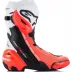 Alpinestars Supertech R Vented Black White Red Fluo Stivale Moto Racing Pista