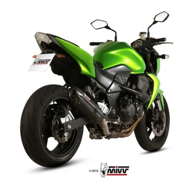 Mivv Kawasaki Z 750 Terminale Di Scarico Marmitta Suono Black Inox Moto