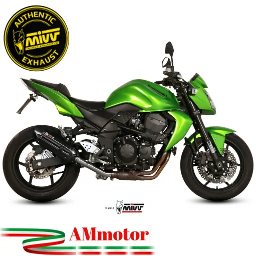Mivv Kawasaki Z 750 Terminale Di Scarico Marmitta Suono Black Inox Moto